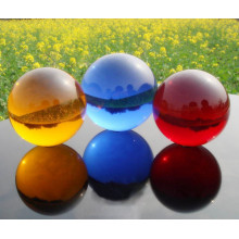 Boule en verre de haute qualité, boule en verre en cristal, sphère en verre